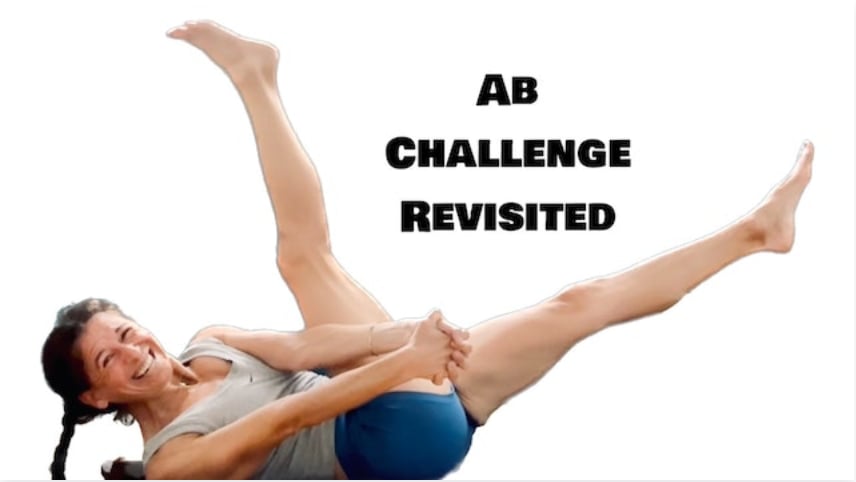 Classic Ab Challenge - Do This EVERY DAY! (All Levels - Challenging Yoga) [17:58]
