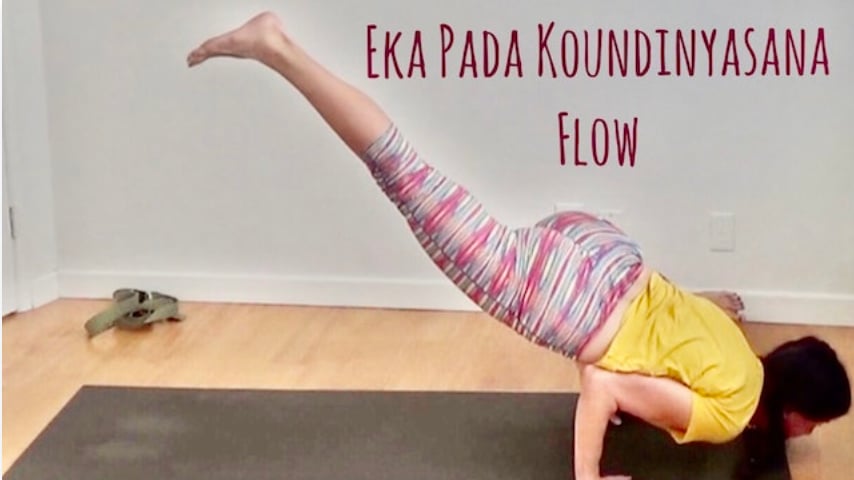 Eka Pada Koundinyasana Flow (Level Two/Three - Challenging Yoga) [1:30]