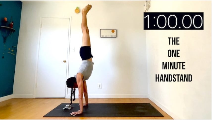 One Minute Handstand Master Class (Level Two/Three - Challenging Yoga) [53:40]