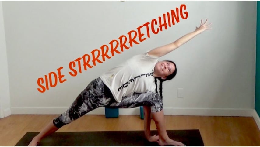 Side Stretching Flow (All Levels - Moderate Challenge Yoga) [1:20]