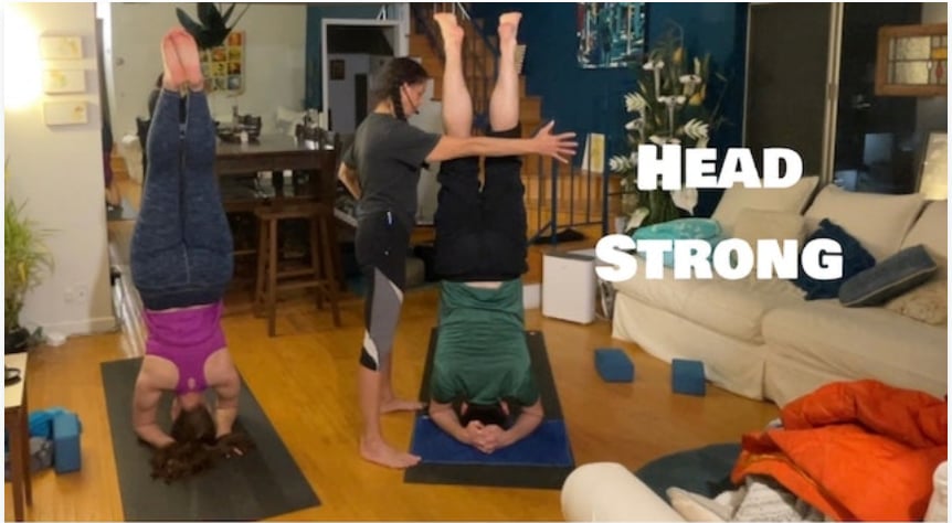 Level Two/Three Live with Melissa & Ross - Head Strong (Moderate Challenge Yoga) [1:32]