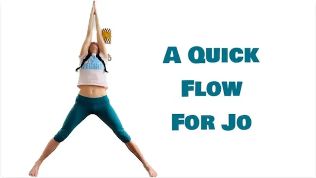 Level One Live A Quick Flow For Jo (A...