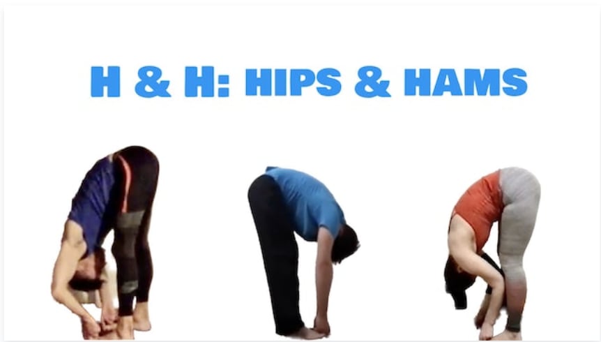 Level Two/Three Live with Melissa, Ross & Grant - H & H: Hips & Hamstrings (Moderate Challenge Yoga) [1:36]
