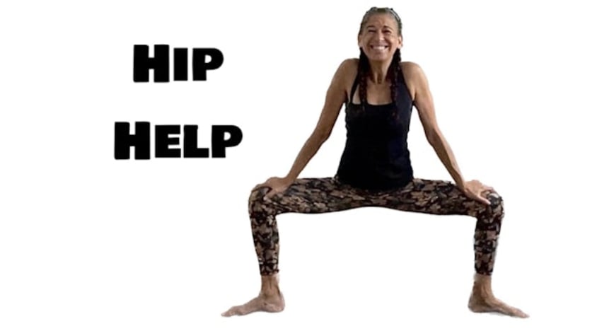 Level One/Two Live Hip Help (Accessible Yoga) [1:18]
