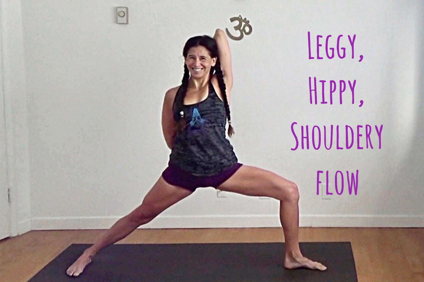 Leggy, Hippy, Shouldery Flow (Level Two/Three - Moderate Challenge Yoga) [1:26] Shana Meyerson YOGAthletica