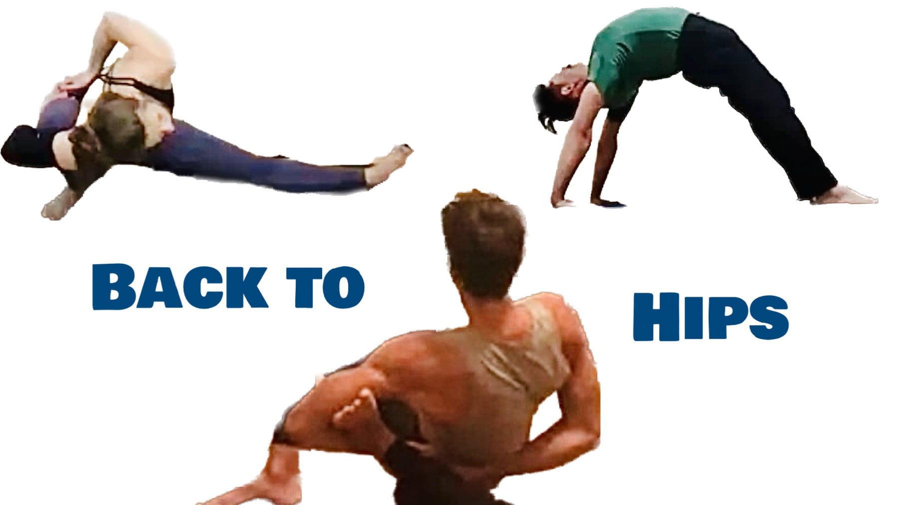 Level Two/Three Live with Melissa, Ross & Grant - Back  to Hips (Lightly Challenging Yoga) [1:35]