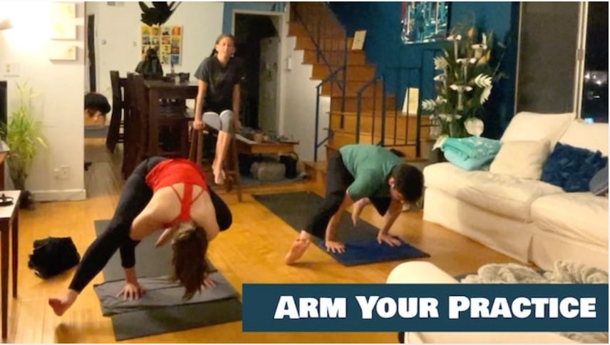 Level Two/Three Live with Melissa & Ross - Arm Your Practice (Moderate Challenge Yoga) [1:33]