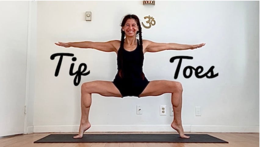 Tip Toes (All Levels - Moderate Challenge Yoga) [1:14]