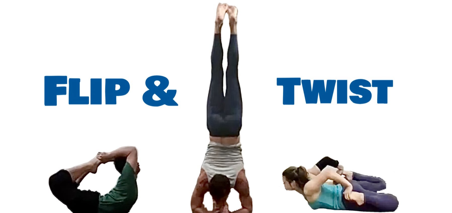 Level Two/Three Live with Melissa, Ross & Grant - Flip & Twist (Moderate Challenge Yoga) [1:36]