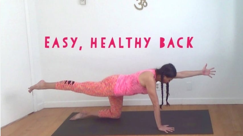 Easy Healthy Back (Easy Level One Yoga Practice) [58:33]