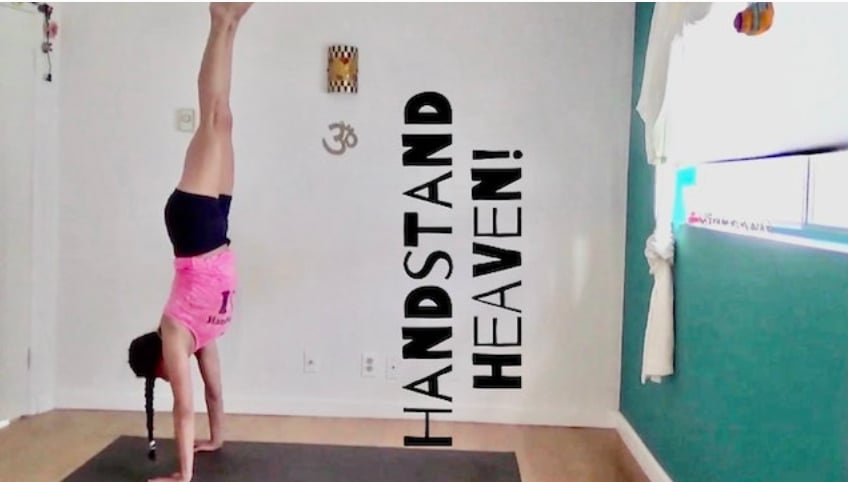 Handstand Heaven Flow (Level Two/Three - Challenging Yoga) [1:50]