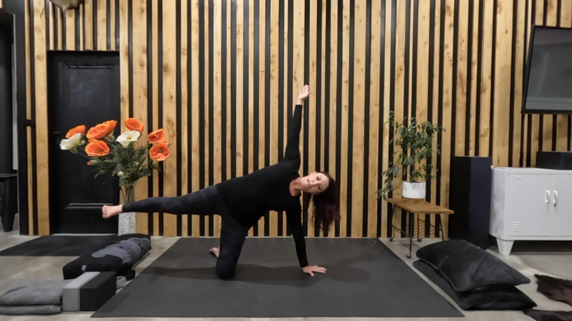 Sequence 8 - Half Moon | Seated Half Lotus | Kneeling Reverse Prayer | Handstand