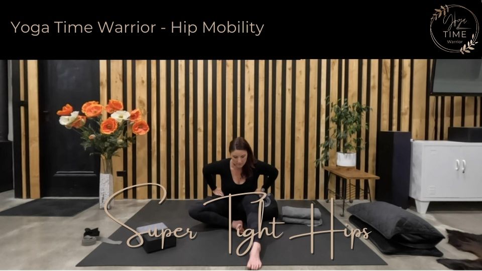 Hip Mobility - Seated head to knee