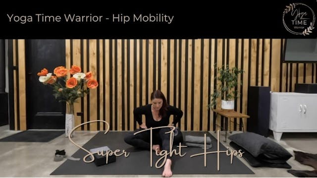 Hip Mobility - Seated head to knee