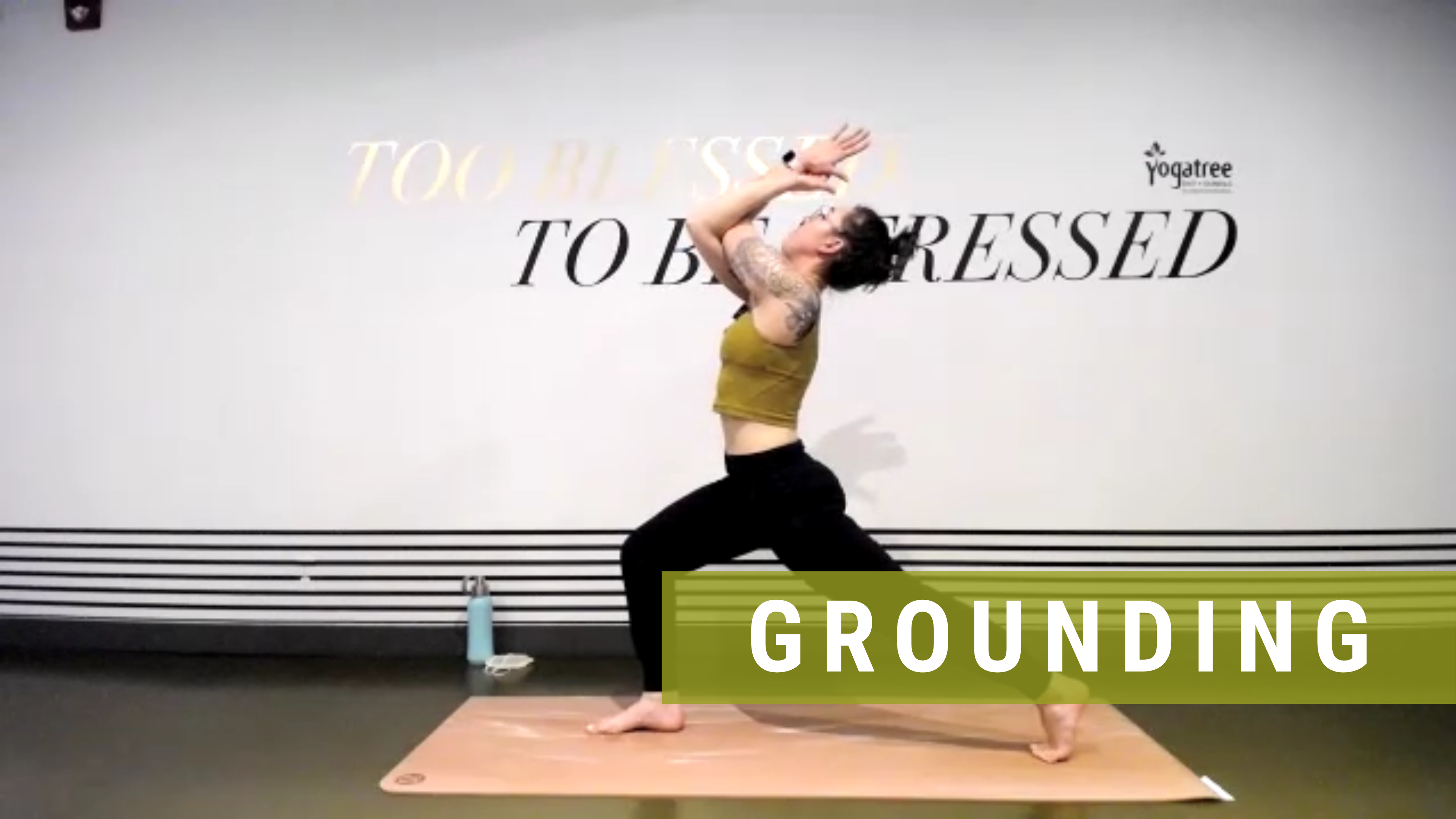 LIVE Grounding Vinyasa with Kristina #1