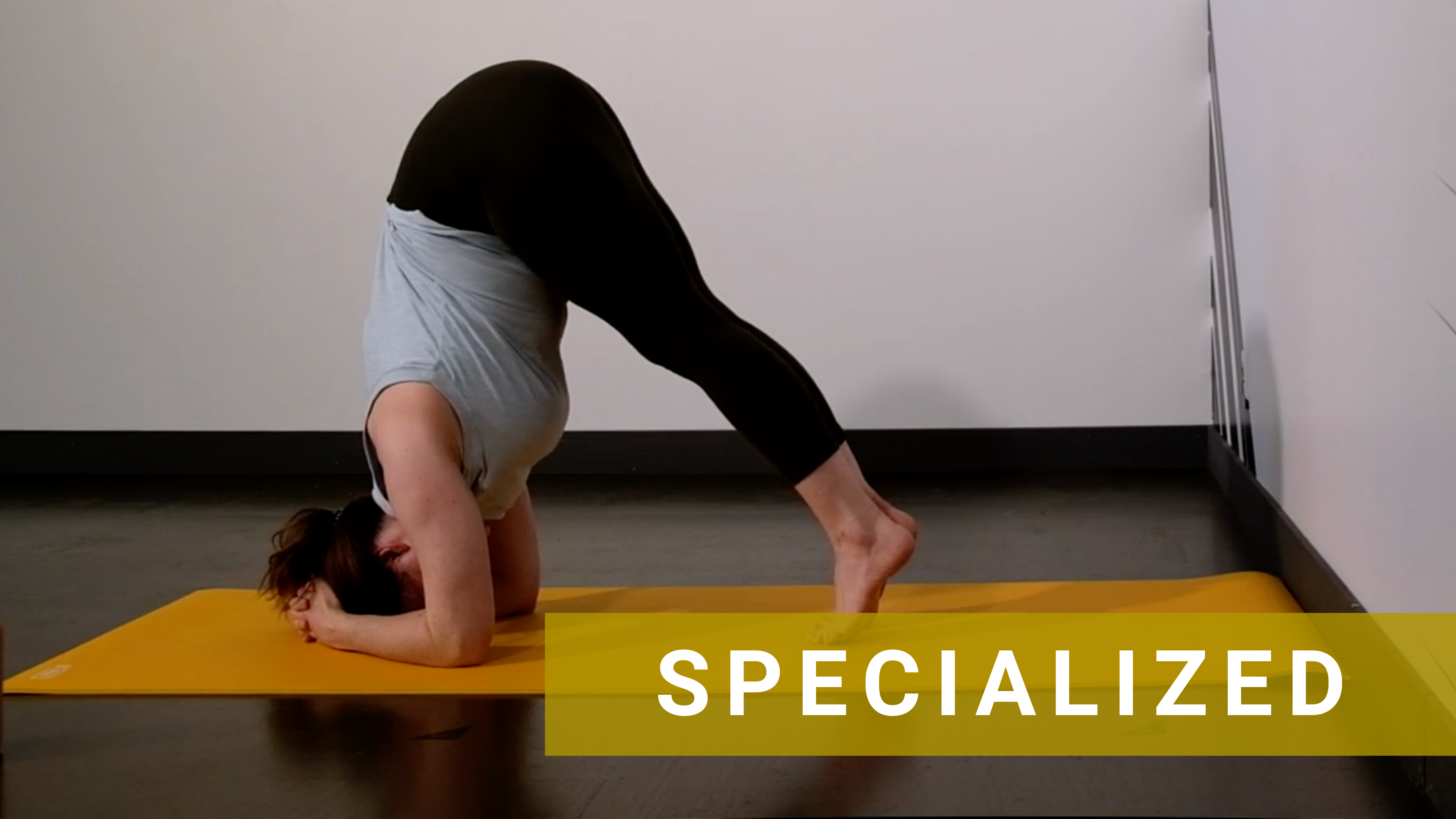 Day 6 of Headstand Foundations - Wall Work with Laura