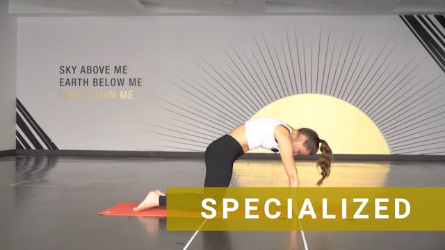 50 min Back Awakening Flow with Ganna