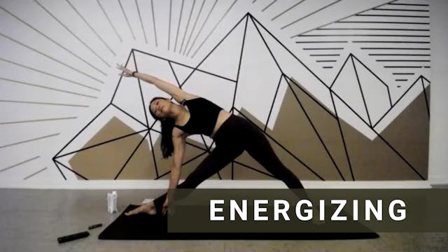 LIVE Energizing Vinyasa with Elsa #1