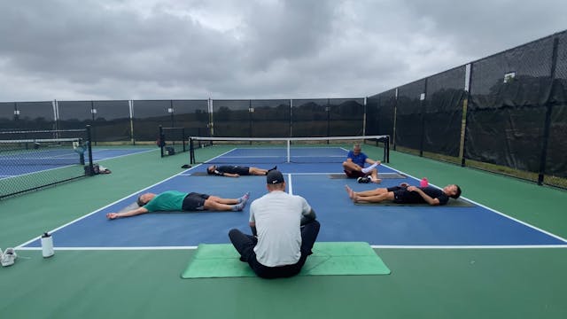 30-minute old guy yoga