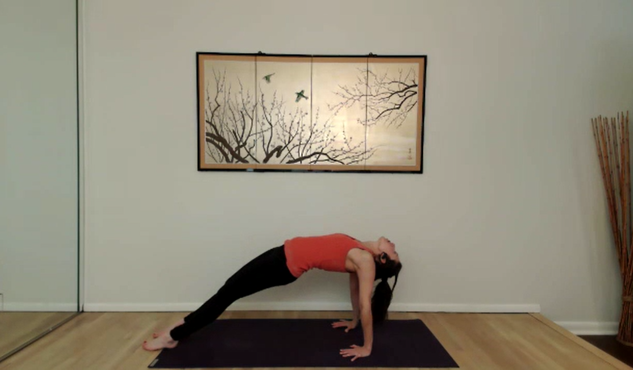 Don't wait to be happy - Inspired by Nightbirde (UPWARD PLANK POSE)