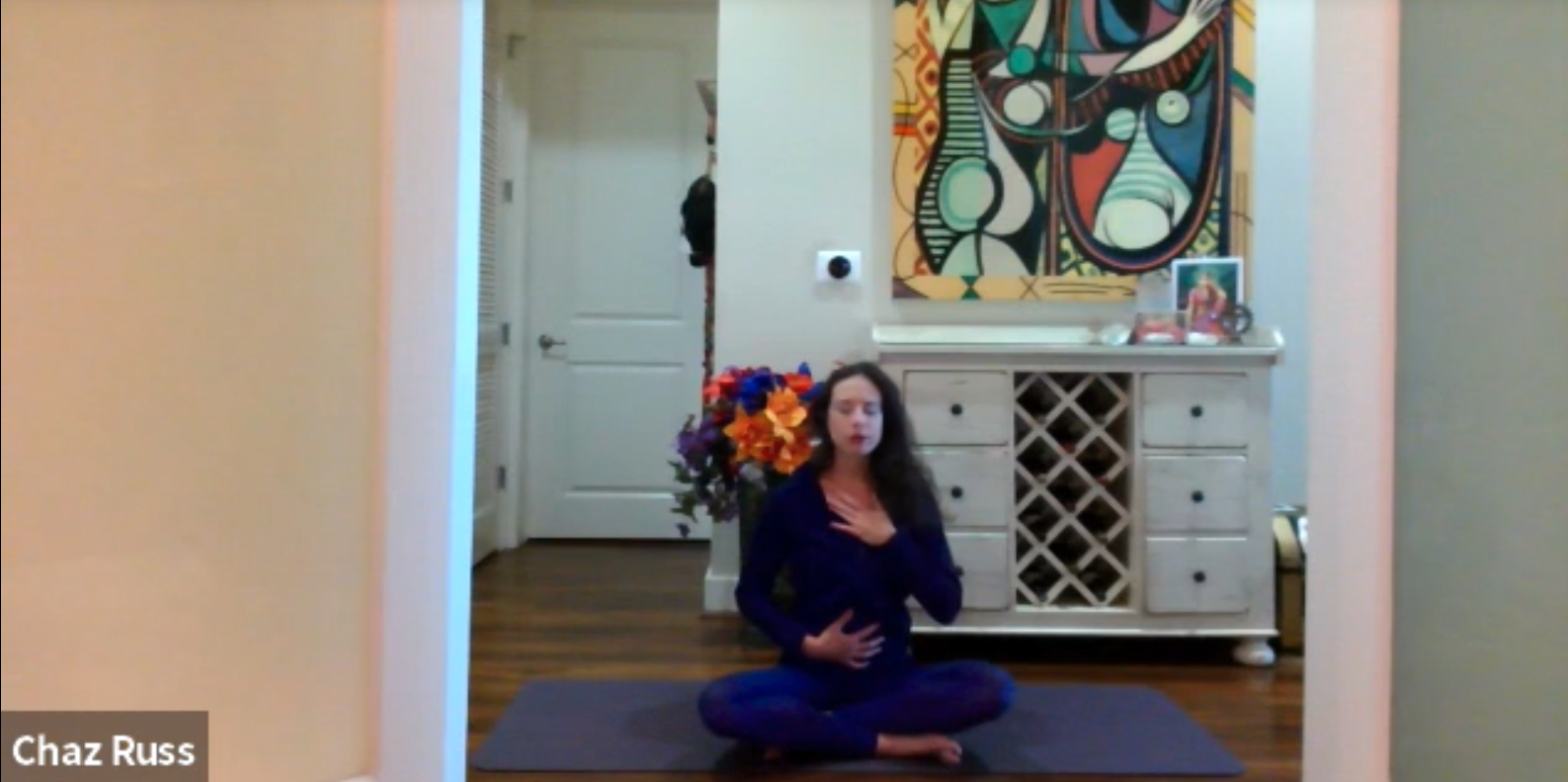 Yin: Fill yourself up (calming breathing exercises)