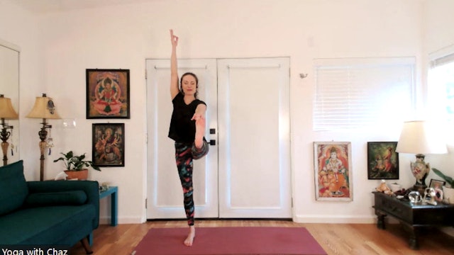 Your body is a forest (RISE UP TO HAND-TO-BIG-TOE POSE)