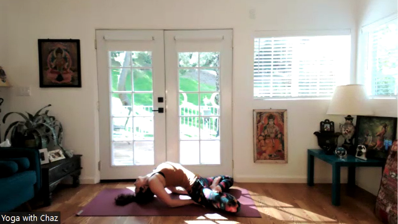 Build a life you don't need to escape from (FISH POSE VARIATION)