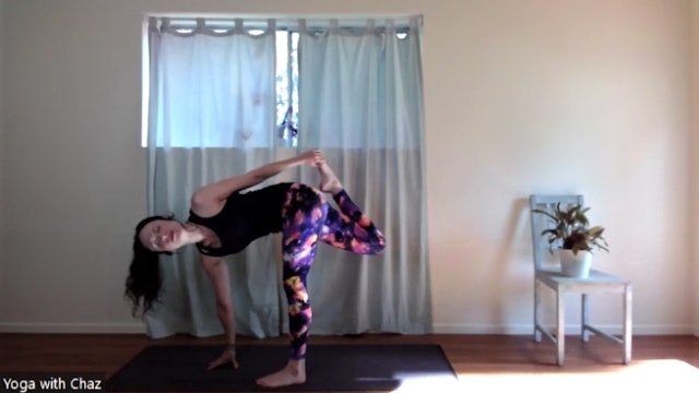 All that you have is your soul (REVOLVED HALF MOON CHAPASANA)