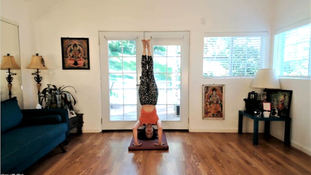 Turn your life into a celebration (TRIPOD HEADSTAND)