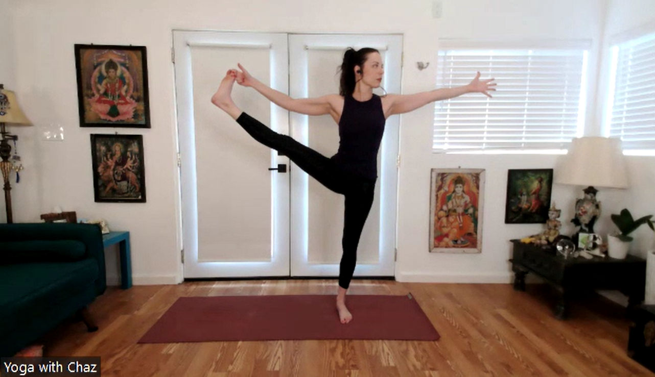 Open to Grace. (UTTHITA HASTA PADANGUSTHASANA)