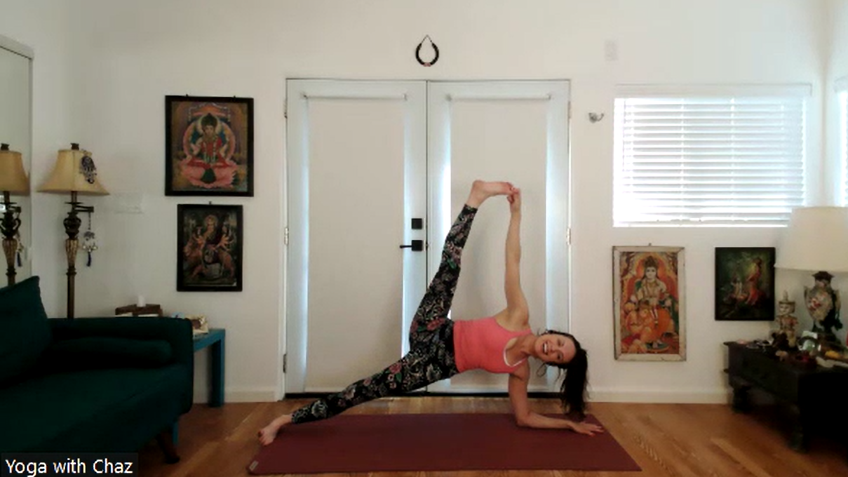 Darling, you have outgrown the circus (FOREARM SIDE PLANK)