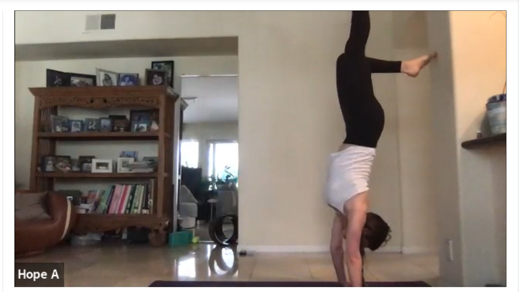 "I'm no longer available for things that make me feel like sh*t" (HANDSTAND)