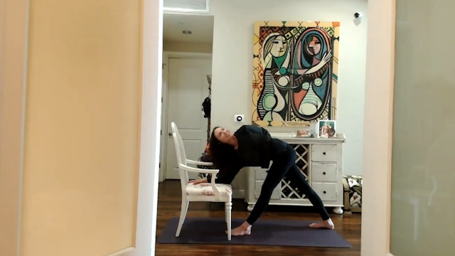 CHAIR YOGA - Right now it's like this
