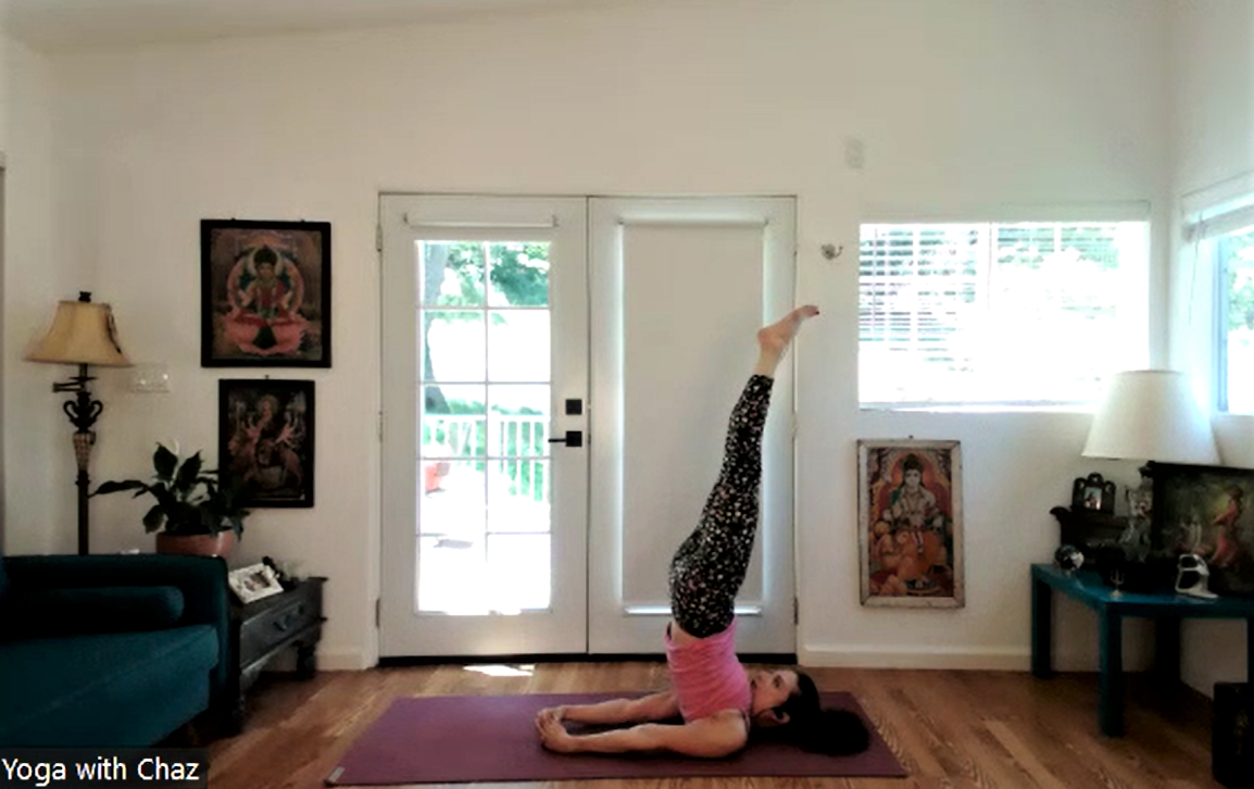 Say "NO" so you can say "YES!" (UNSUPPORTED SHOULDERSTAND)