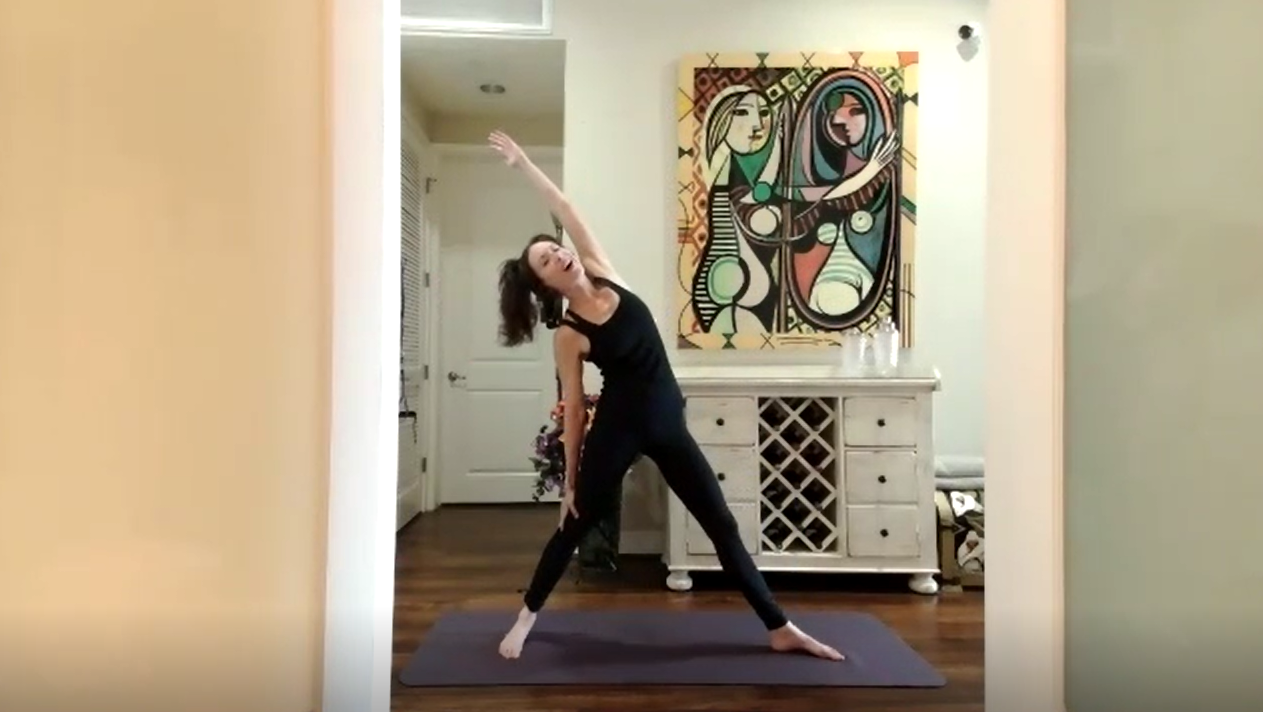 Hold on for one more day (VISVAMITRASANA VARIATION)