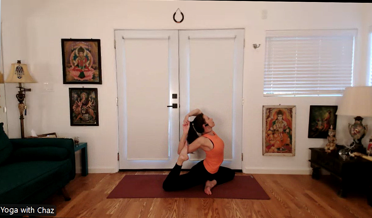 Where your fear is, there your task is (MERMAID POSE)