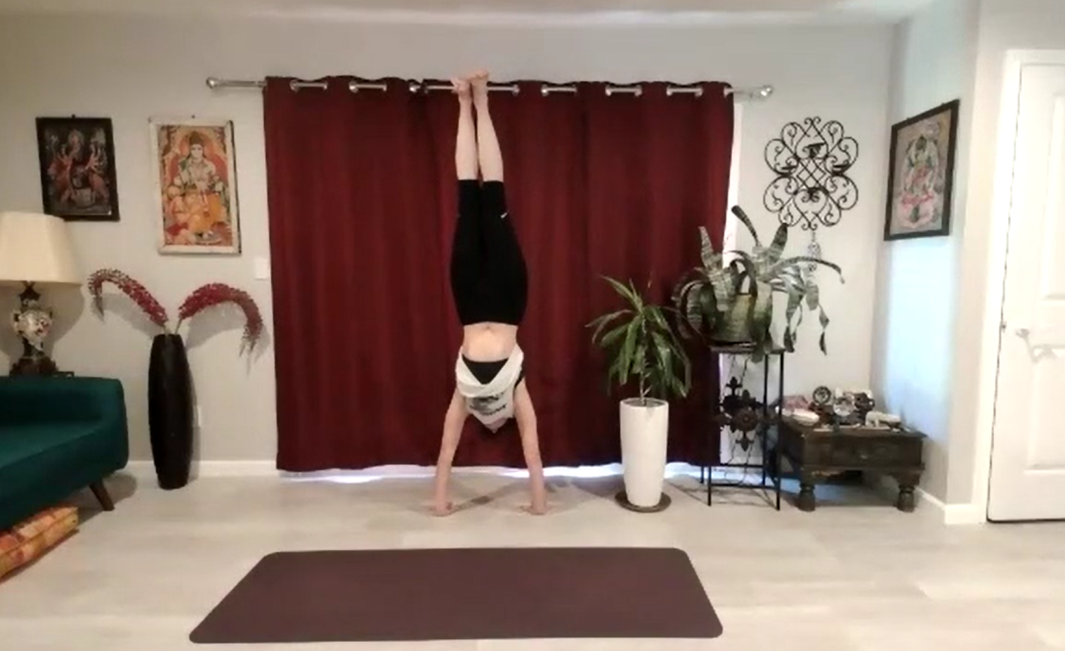 Cut yourself some f'n slack, k?! (HANDSTAND)