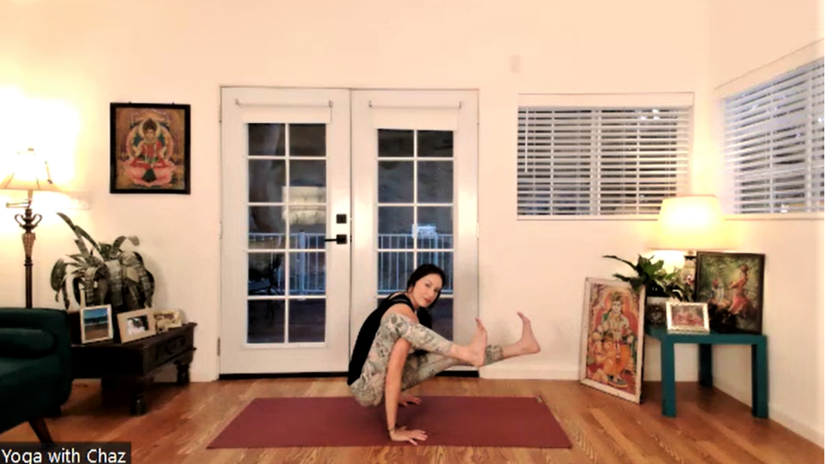 Let go or be dragged (EKA HASTA BHUJASANA)