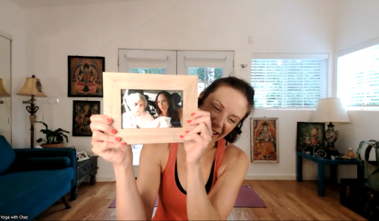 Be the things you loved most about the people who are gone (2-HANDED CHAPASANA)