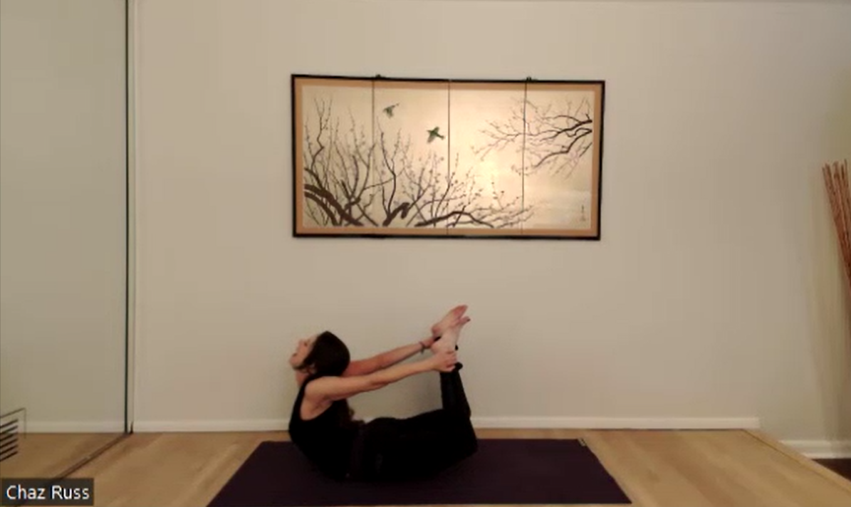 Make plans, God laughs. (DHANURASANA)