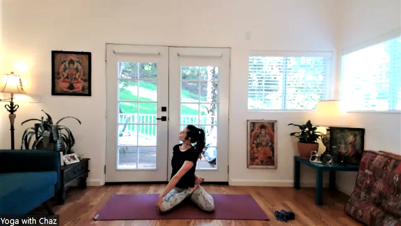 "Do not live half a life." (BHARADVAJASANA)