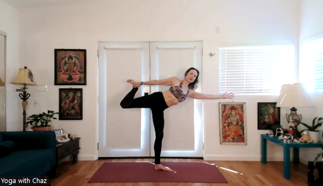 Talk Less, Communicate More (Half Moon- > Standing Bow -> Half Moon)