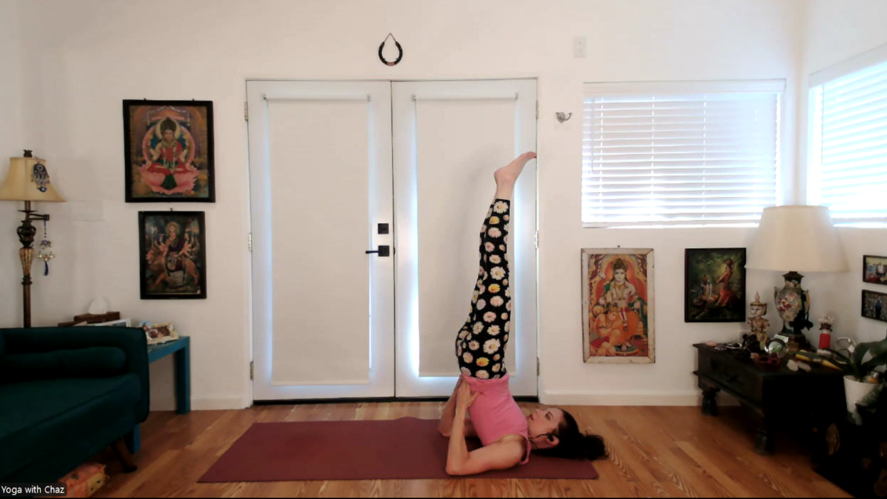 It's OK to disappear until you feel like you again (SHOULDERSTAND)