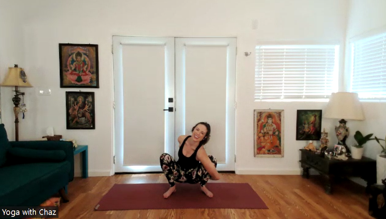 The art of knowing is knowing what to ignore (BOUND REVOLVED SQUAT)