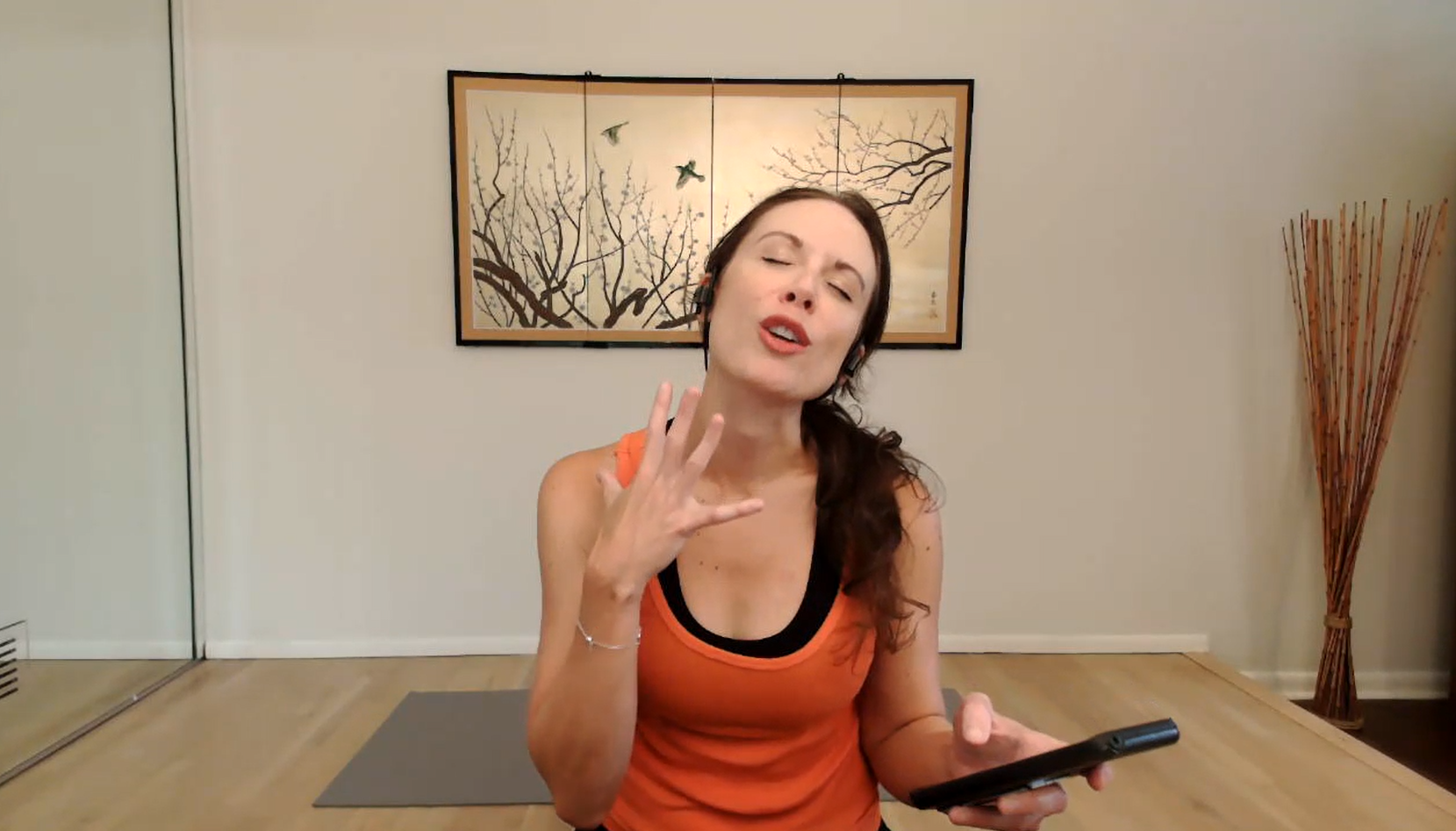 "Choose the life that is dripping down your chin" (REVOLVED HALF MOON)