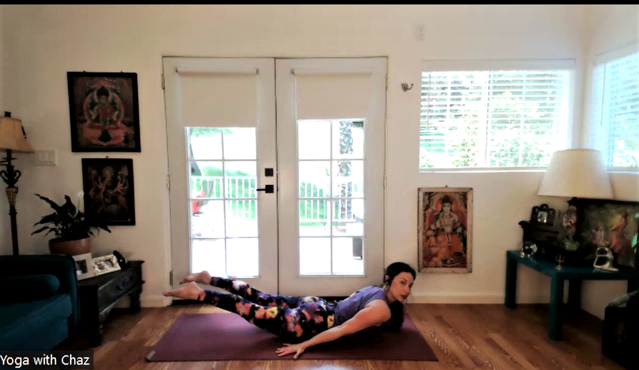 Change your thinking, change your life (LOCUST POSE)