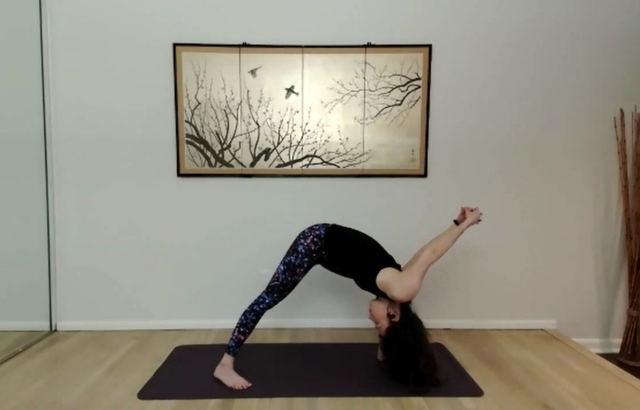 Fear knocked on my door. Faith answered. (BHUJAPIDASANA)