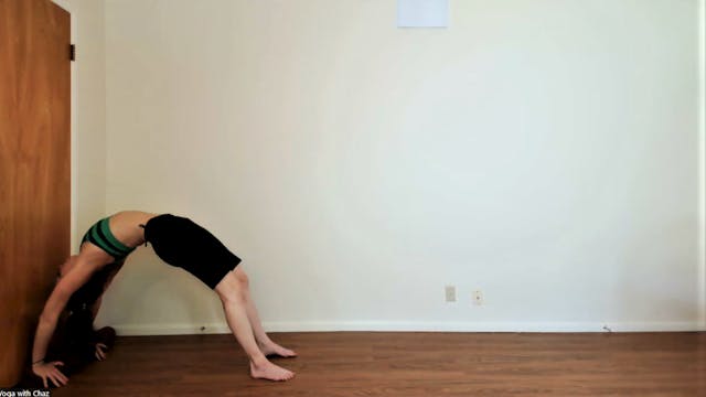 The body keeps the score (WHEEL POSE)