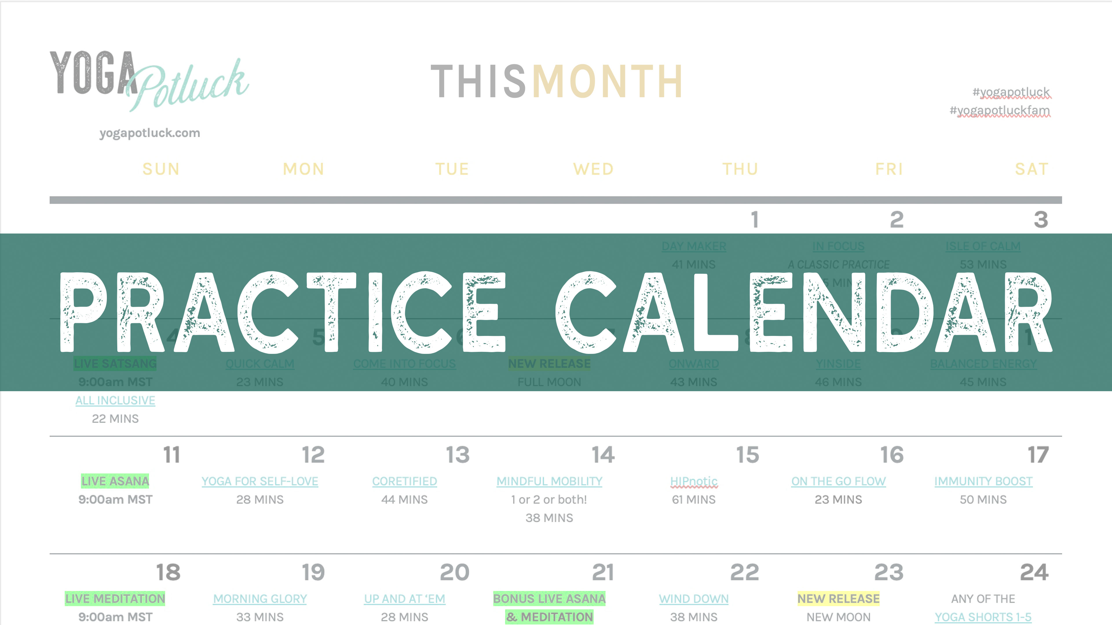 January 2026 Practices