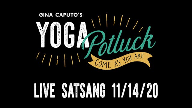 Live Satsang 11/14/20